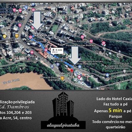 Aconchegante Apto 104 Fica 5 Min Do Parque Termal Piratuba Exteriör bild